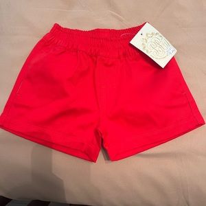 18-24 months Red Beaufort Bonnet Shorts